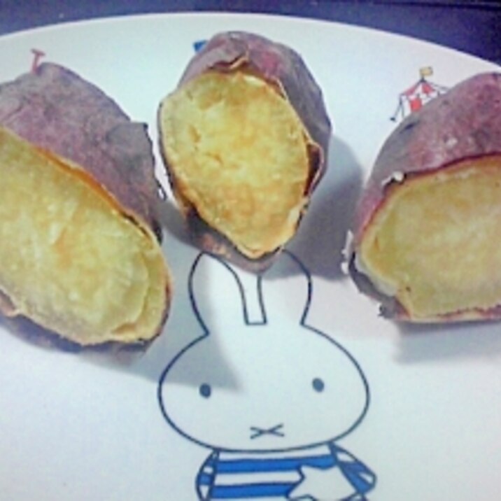 すき焼き用鍋で作る『焼き芋』